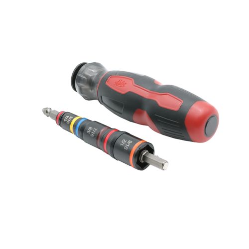 Main product image of C-RHEX 7-in-1 Flip Bit #2 Phillips Socket Set with Premium Grip Handle