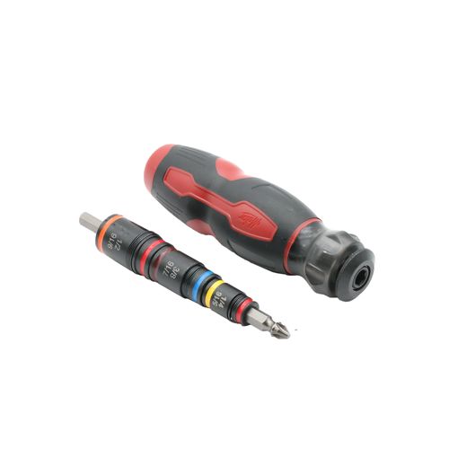 Main product image of C-RHEX 7-in-1 Flip Bit #2 Phillips Socket Set with Premium Grip Handle
