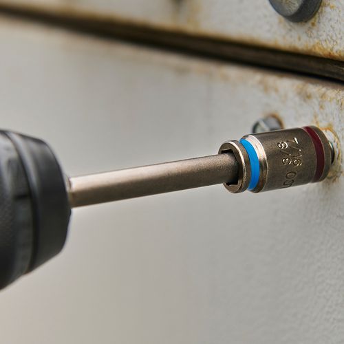 Main product image of 3/8" and 7/16" Magnetic Reversible Hex Driver (4" Long)