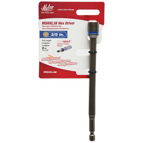 Main product image of 3/8" Extra Long Magnetic HEX Driver (6" Shaft)