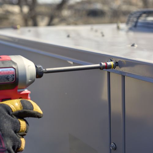 Main product image of 1/4" and 5/16" C-RHEX Building Construction Cleanable Magnetic Reversible Hex Driver (6" Shaft)