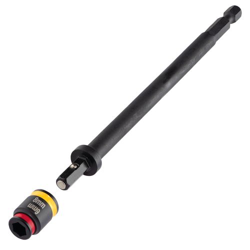 Main product image of C-RHEX 6 mm (Red) and 8 mm (Yellow) Reversible Magnetic Hex Driver (6" Long)