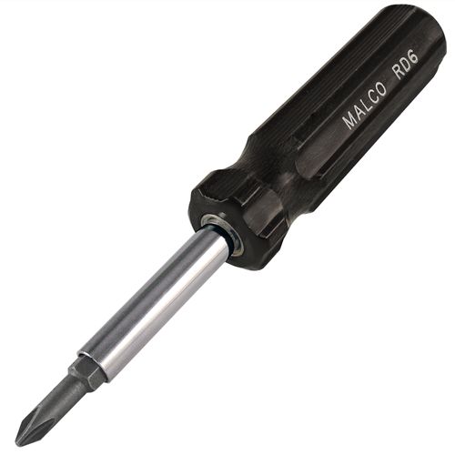 Main product image of 6-in-1 Reversible Hex Driver (1/4" - 5/16", 3/16" - 9/32", #1 - #2 Phillips)