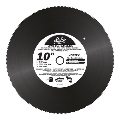 Main product image of 10" Vinyl Circular Saw Blade