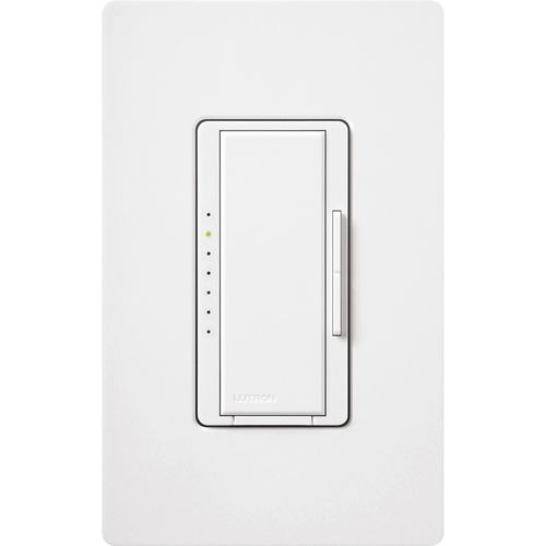 Main product image of Maestro MLV Dimmer Switch, 450W (600VA), Single-Pole/Multi-Location, No 120V, White