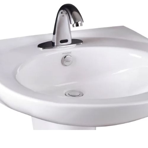 Main product image of 2038 Pamlico Wall-Mount Lavatory, Single Faucet Center (White)