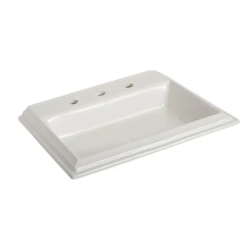 Main product image of 254 Brentwood Drop-In Lavatory, 8" Faucet Center (White)