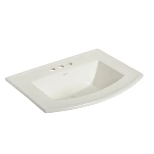Main product image of 268 Barrett Drop-In Lavatory, 4" Faucet Center (White)