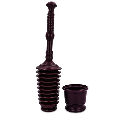 Main product image of All Purpose Master Plunger w/ Air Relief Slot & Small Caddy (Plum)