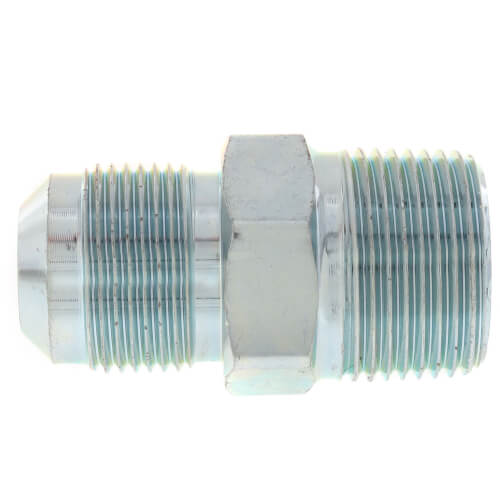 Main product image of 3/4" MIP Male Gas Adapter w/ 5/8" OD Flare, 1/2" FIP Tapped (Steel)