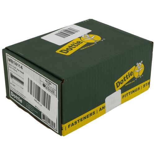 Main product image of 1/4"-20 x 1-1/4" Hex Head Tap Bolt (Pack of 100)