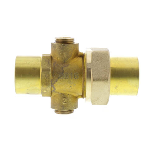Main product image of 3/4" Sweat UB Reduced Body Full Port Union with 3, 1/4" Accessory Ports
