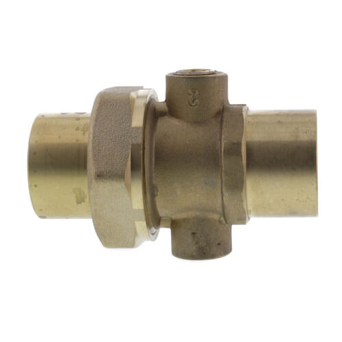 Main product image of 1" Sweat UB Full Port Balancing Union with 3, 1/4" Accessory Ports