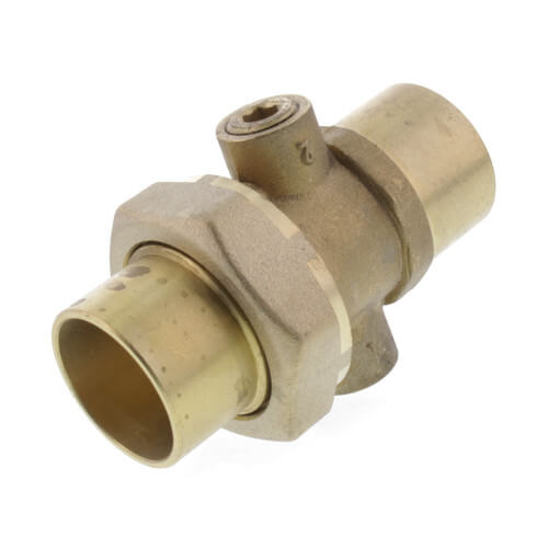 Main product image of 1" Sweat UB Full Port Balancing Union with 3, 1/4" Accessory Ports