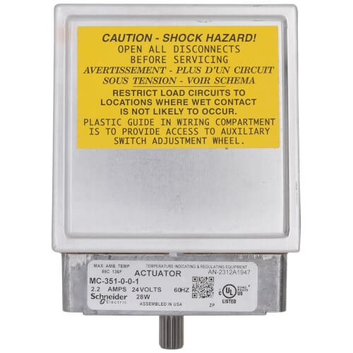 Main product image of Two-Position Actuator w/ 220 lb-in torque (24V)