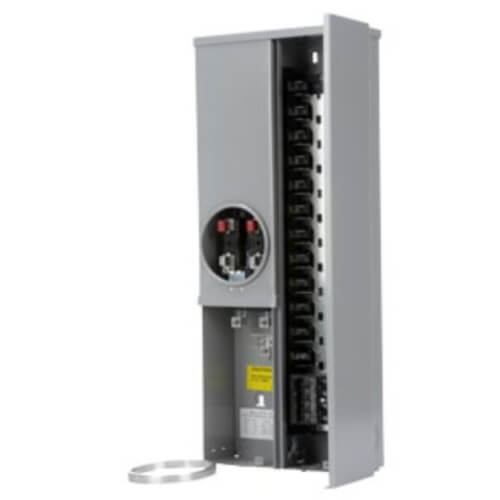 Main product image of Outdoor Surface Mount Solar Ready Meter Load Center Combination, Single Phase, 24 Spaces/42 Circuits (120/240V, 200A)
