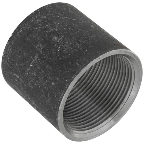 Main product image of 1-1/2" Black Steel Merchant Coupling