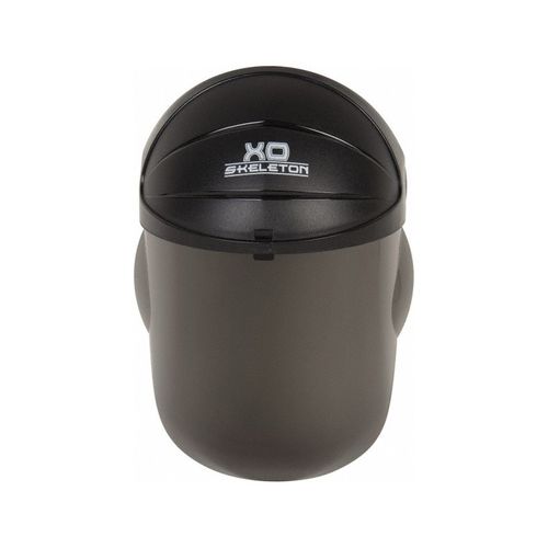 Main product image of 105 XO Skeleton Headgear w/ Gray Duramass Hard Coat Face Shield (Black)