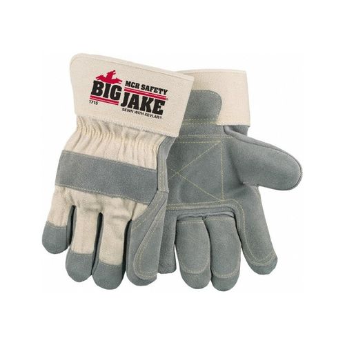 Main product image of 1715 Big Jake Cut-Resistant Double Cowhide Leather Palm & Finger Work Gloves (XL)