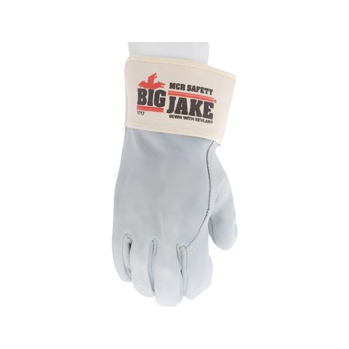 Main product image of 1717 Big Jake Premium A+ Grade Leather Palm Work Gloves w/ Full Leather Back, 2.75" Cuff (XL)