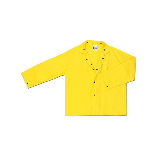 Main product image of 300J Wizard Waterproof Rain Jacket w/ Detachable Hood, Yellow (Large)