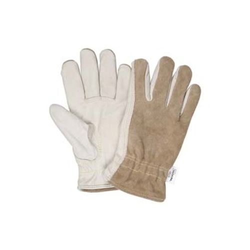 Main product image of 3204K Leather Drivers Leather Palm Work Gloves w/ Keystone Thumb & Kevlar Inner Lining (XL)