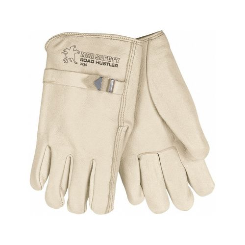 Main product image of 3220 Road Hustler Leather Drivers Work Gloves w/ Straight Thumb & Pull Strap (Large)