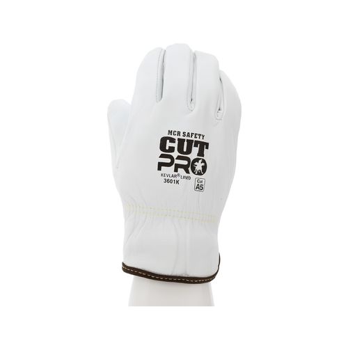 Main product image of 3601K Premium A Grade Goatskin Leather Drivers Work Gloves w/ Kevlar Lining (Medium)
