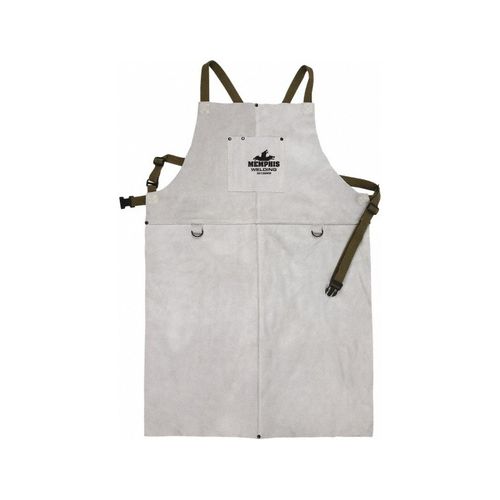 Main product image of 38136MW Heavy Weight Welding Apron w/ Divided Bib Front Pocket, Adjustable Waist & Shoulder Straps (36" x 24")
