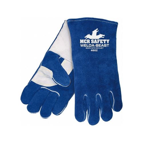 Main product image of 4602 Blue Beast Foam Lined Leather Welding Work Gloves w/ Reinforced Wing Thumb (XL)