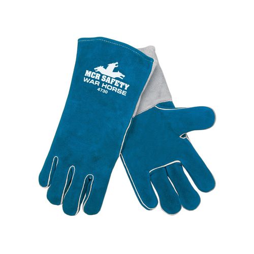 Main product image of 4730 War Horse Foam Lined Leather Welding Work Gloves w/ Wing Thumb (XL)