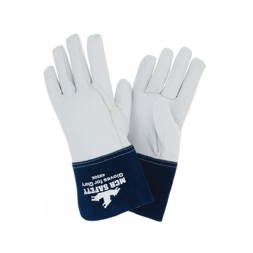 Main product image of 4850K Blue Beast Goatskin Leather Welding Work Gloves w/ Kevlar Dupont Lining (XL)