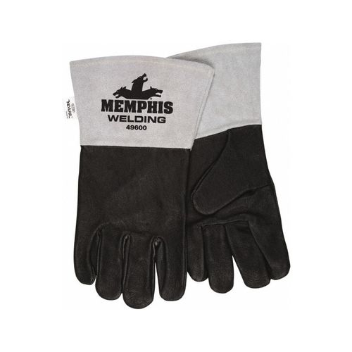 Main product image of 49600 Pigskin Leather Welding Work Gloves w/ 4.5 Inch Split Cow Cuff (Large)