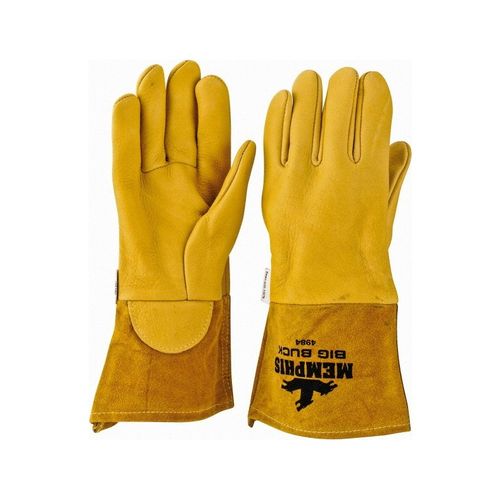 Main product image of 4984 Mustang Deerskin Leather Mig/Tig Welding Work Gloves w/ Thumb Strap (XL)