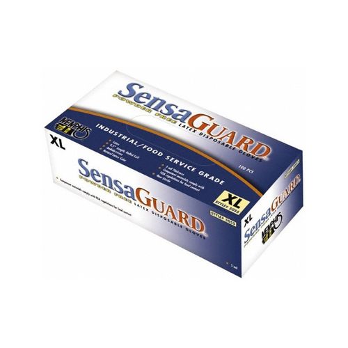 Main product image of 5055 SensaTouch Food Service Powder Free Disposable Latex Gloves, Medium (Box of 100)