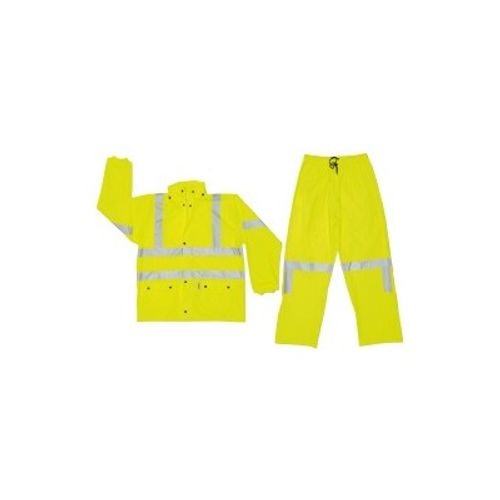 Main product image of 5182 2-Piece Luminator Series High Visibility Reflective Rain Suit, Lime (Medium)