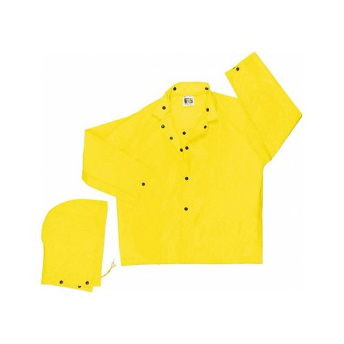 Main product image of 550J Navigator Waterproof Rain Jacket w/ Detachable Hood, Yellow (XL)
