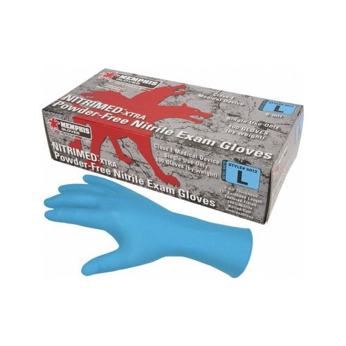 Main product image of 6012 NitriShield Medical Grade Powder Free Disposable Nitrile Gloves, ASTM D6978, Large (Box of 100)