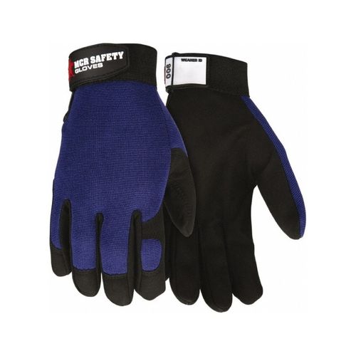 Main product image of 900 Clarino Synthetic Leather Palm Mechanics Gloves w/ Breathable Spandex Back (Medium)