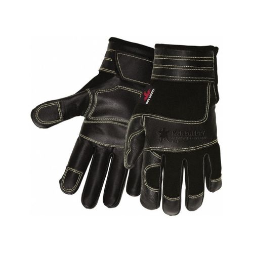 Main product image of 925 Deerskin Back w/ Cowhide Palm Mechanics Gloves w/ Finger & Thumb Patches (Medium)