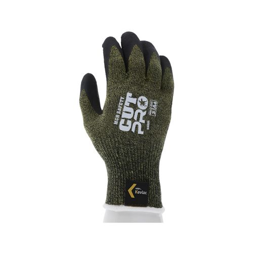 Main product image of 9389 CutPro Kevlar Aramid / Steel Shell Work Gloves w/ Textured Latex Palms & Fingertips (Small)