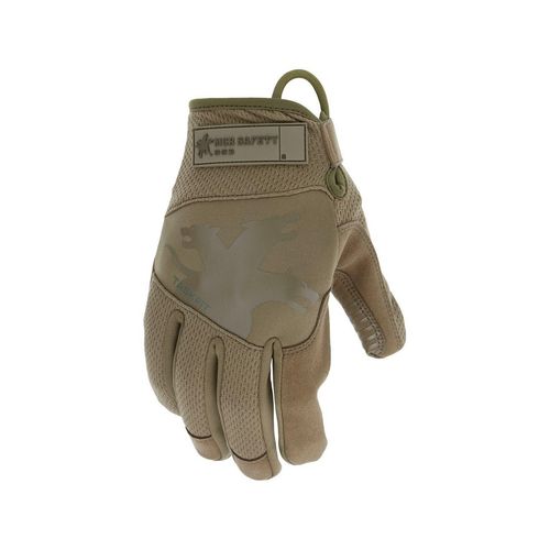 Main product image of 963 Mechanics Gloves w/ Synthetic Leather Palm, TaskFit Design & Reflective Logo, Military Tan (Small)