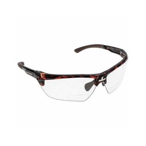 Main product image of DM3 Dominator Anti-Fog Safety Glasses, 2 Magnifier, Clear Lens (Tortoiseshell/Brown)