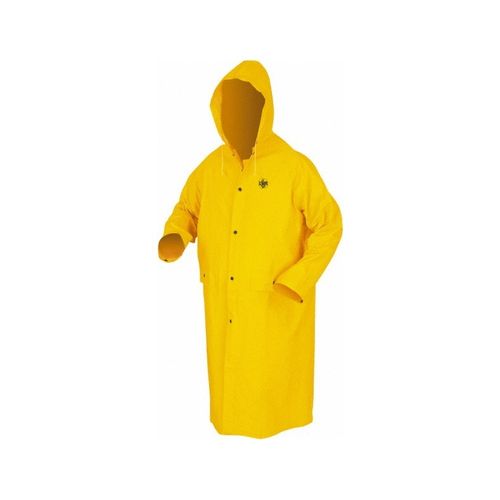 Main product image of FR200C Classic Waterproof Raincoat w/ Detachable Hood, Limited Flammability, Yellow (4XL)