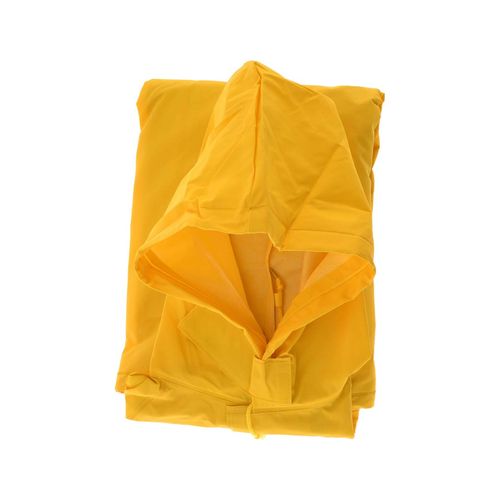 Main product image of FRHBS100 Hydroblast Rain Jacket w/ Attached Hood, Hook & Loop Shroud, & Bib Pants, Yellow (2XL)