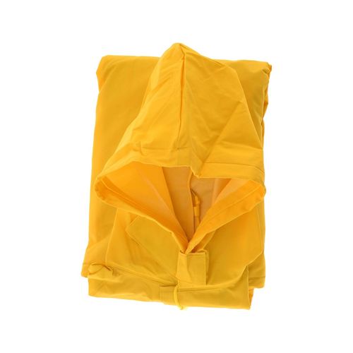 Main product image of FRHBS100 Hydroblast Rain Jacket w/ Attached Hood, Hook & Loop Shroud, & Bib Pants, Yellow (6XL)