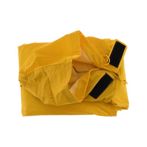 Main product image of FRHBS100 Hydroblast Rain Jacket w/ Attached Hood, Hook & Loop Shroud, & Bib Pants, Yellow (XL)