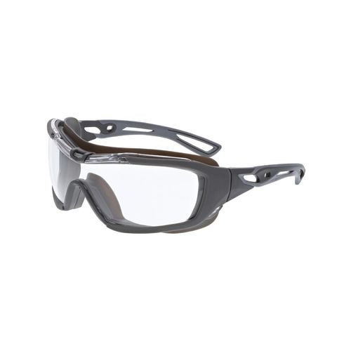 Main product image of HB5 Hydroblast Safety Glasses, MAX6 Anti-Fog Clear Lens w/ Goggle Designed Seal & Elastic Strap