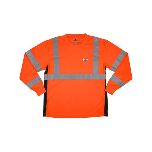 Main product image of LSTSCL3MO Luminator High Visibility Long Sleeve Safety Work Shirt, Orange (2XL)