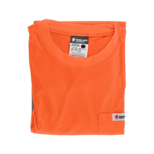 Main product image of LSTSCL3MO Luminator High Visibility Long Sleeve Safety Work Shirt, Orange (3XL)